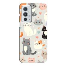 Чохол з малюнком кіт на OnePlus 9RT – Колаж котів