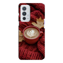 Чохол з унікальним дизайном 'Осінь з кавою' для OnePlus 9RT – Кава на ковдрі