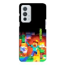 Чехлы для OnePlus 9RT (Персонажи Майн Крафт) – Герой Майнкрафт