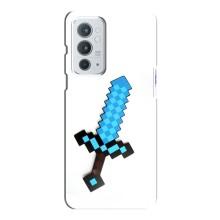 Чехлы для OnePlus 9RT (Персонажи Майн Крафт) – Меч