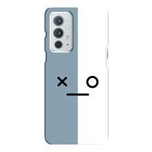 Силиконовые Чехлы (смешные стикеры) для OnePlus 9RT – Серо-белый
