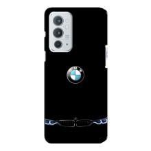 Силіконовий бампер з картинкою машини на OnePlus 9RT – Чорний BMW