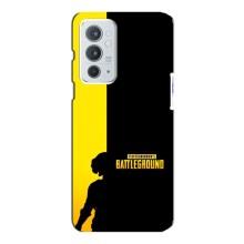 Чехол (TPU) с картинкой "Лого Пабг" на ВанПлас 9рт – Battlegrounds