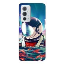 Силіконовый Чохол з принтом "Космонавти" на OnePlus 9RT – Космонавт у воді