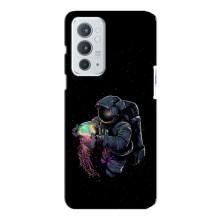Силіконовый Чохол з принтом "Космонавти" на OnePlus 9RT – В руках земля