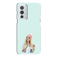 Силиконовый Чехол на OnePlus 9RT с картинкой Стильных Девушек – В шапке