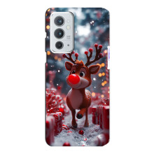 Яскравий чохол для OnePlus 9RT з Зимові Оленята – Олень серед подарунків