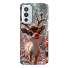 Яскравий чохол для OnePlus 9RT з Зимові Оленята