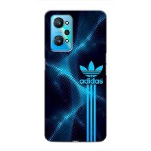 Чехлы Адидас для Realme GT Neo 2 (AlphaPrint) (Синий Адидас)