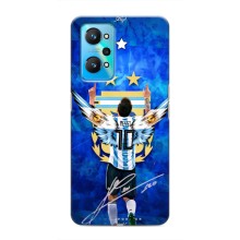 Чехлы для Realme GT Neo 2 (Leo чемпион) (AlphaPrint) (Месси сборная)