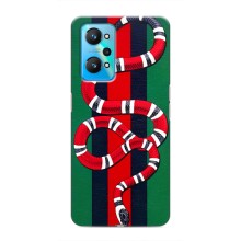 Чехлы ГУЧЧИ для Реалми GT Нео 2 (AlphaPrint) (Gucci змия)