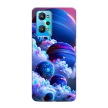 Чехлы КОСМОС для Realme GT Neo 2 – Синие планеты