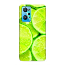 Чехлы с Фруктами для Realme GT Neo 2 (VPrint) (Лайм)