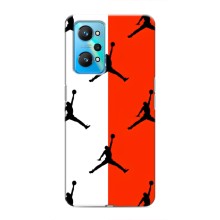 Чехлы для Realme GT Neo 2 - с картинкой JORDAN (AlphaPrint) (Лого Джордан)