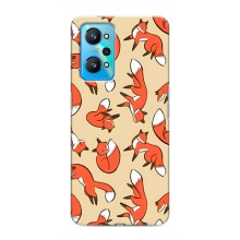 Чехлы с картинкой Лисички для Realme GT Neo 2 (VPrint) (Лисички)