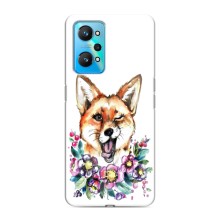 Чехлы с картинкой Лисички для Realme GT Neo 2 (VPrint) (Веселая лисичка)