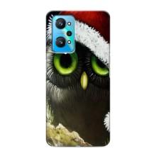 Чехлы с принтом СОВЫ для Realme GT Neo 2 – Новогодняя Сова