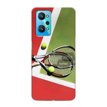 Чехлы с принтом Спортивная тематика для Realme GT Neo 2 – Ракетки теннис