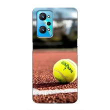 Чехлы с принтом Спортивная тематика для Realme GT Neo 2 (Теннисный корт)