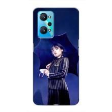 Чехлы с принтом Уэнсдей на Realme GT Neo 2 – Уэнсдей с зонтом