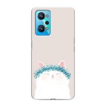 Чохол на тематику: Коти для Realme GT Neo 2 – Білий котик