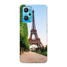 Чехол Эйфелева Башня для Realme GT Neo 2 - (AlphaPrint) (Дорога в Париж)