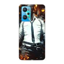 Силиконовый чехол с картинкой "Герой Pubg" на Realme GT Neo 2 – Man Пубг