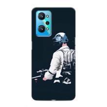 Силиконовый чехол с картинкой "Герой Pubg" на Realme GT Neo 2 – В экиперовке