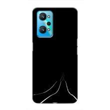 Чехол с картинками на черном фоне для Realme GT Neo 2 – Дорога
