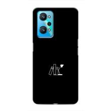 Чехол с картинками на черном фоне для Realme GT Neo 2 – Книжки