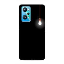 Чехол с картинками на черном фоне для Realme GT Neo 2 – Лампочка