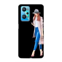 Чохол з картинкою Модні Дівчата Realme GT Neo 2 – Дівчина з телефоном