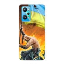 Чехол с картинкой (Патриотический КОЗАК) на Realme GT Neo 2 – Сильный Козак