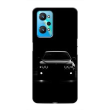 Чехол для Реалми GT Нео 2 - с принтом БМВ (AlphaPrint) (Машина BMW)