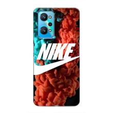 Чехол для Realme GT Neo 2 - с принтом Найк (AlphaPrint) (Дымчатый найк)