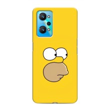 Чехол с Симпсонами для Realme GT Neo 2 (VPrint) (Гомер)