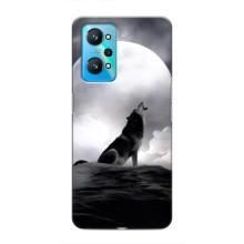 Чехол с Волком на Realme GT Neo 2 – Волк и луна