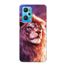 Чехол со Львом для Realme GT Neo 2 (VPrint) (Красочный Лев)