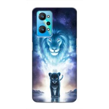 Чехол со Львом для Realme GT Neo 2 (VPrint) (Маленький лев)