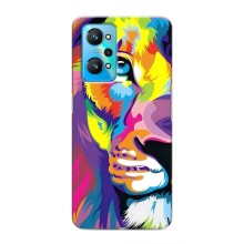 Чехол со Львом для Realme GT Neo 2 (VPrint) (Яркий Лев)