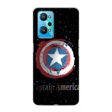 Чехол с Щитом Капитана Америки на Realme GT Neo 2 – Щит Капитана