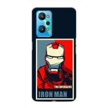 Чехол Супергерой Железный человек на Realme GT Neo 2 – Art Iron man