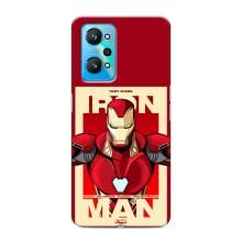 Чехол Супергерой Железный человек на Realme GT Neo 2 – Iron man