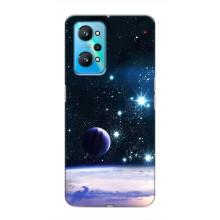 Чехол (ТПУ) с планетами на Realme GT Neo 2 – Космический вид
