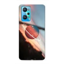 Чехол (ТПУ) с планетами на Realme GT Neo 2 – Сатурн