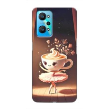 Чехол с мемом Тралалело тралала на Realme GT Neo 2 (Балерина капучина)