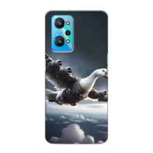 Чехол с мемом Тралалело тралала на Realme GT Neo 2 (Бомбардини гусини)