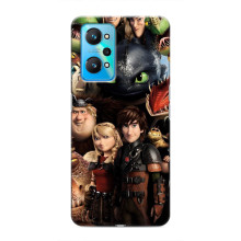 Чехол как приручить дракона на Realme GT Neo 2 – Персонажи дракона