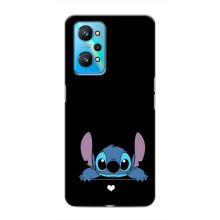 Чехол с принтом Стич на Realme GT Neo 2 – Стич на черном