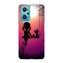Девчачий Чехол для Realme GT Neo 2 – На качели